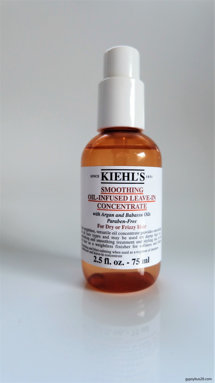 Kiehl's Smoothing Oil-Infused Leave-in Concentrate | Review | GYPSYBUS28